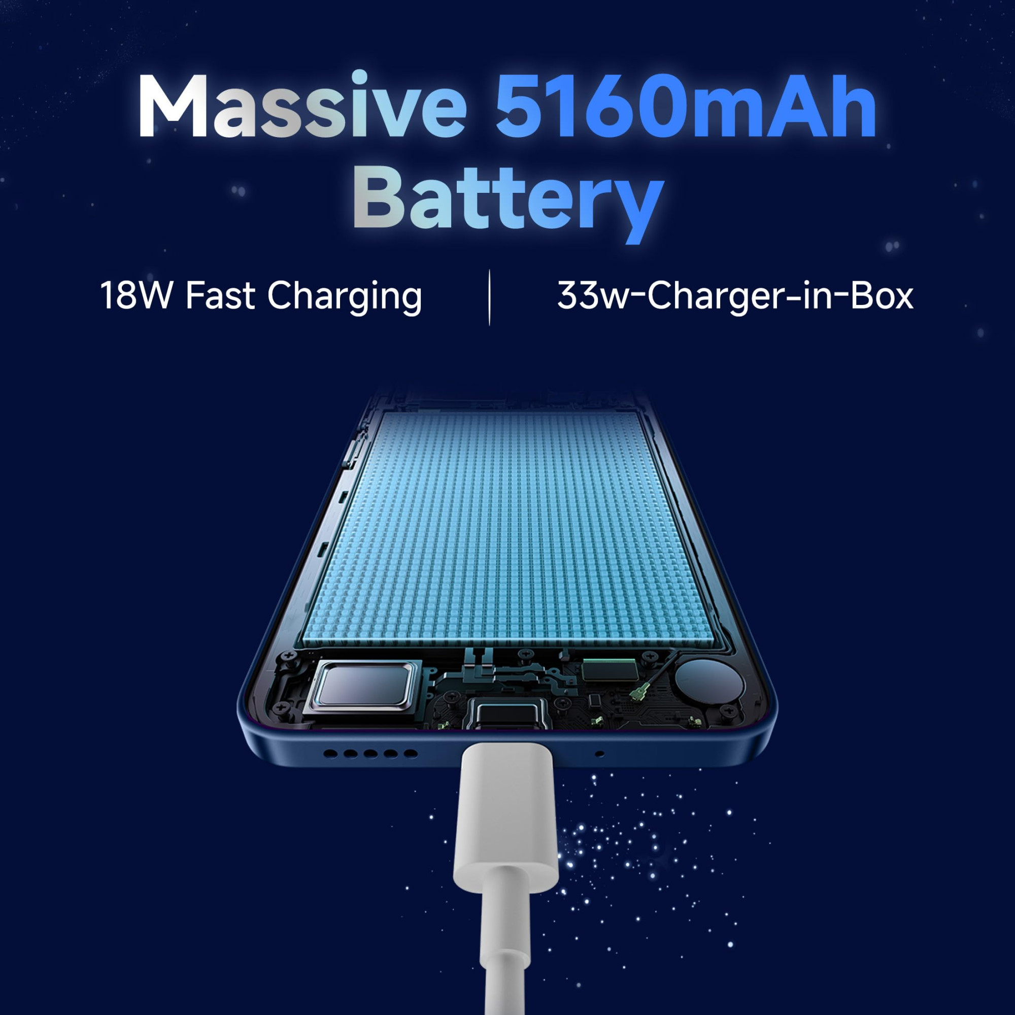 Redmi 14C 5G Starlight Blue 6GB RAM 128GB Storage Superfast 4nm Snapdragon 4 Gen 2 120Hz 1747cm 688 Display 5160mAh Battery 50MP Dual Camera Premium Starlight Design