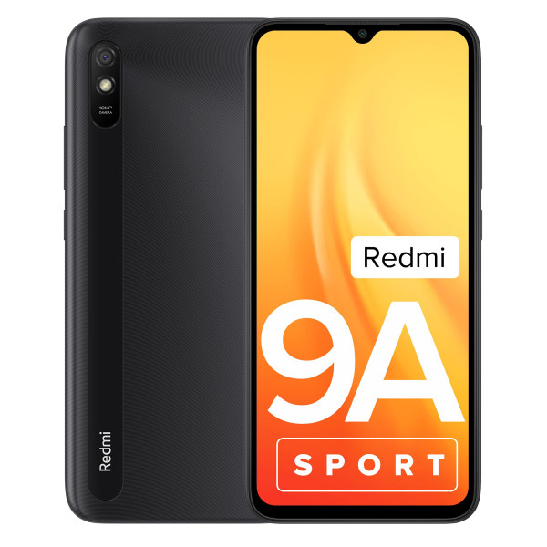 Image of Redmi 9A Sport (Carbon Black, 3GB RAM, 32GB Storage) | 2GHz Octa-core Helio G25 Processor | 5000 mAh Battery
