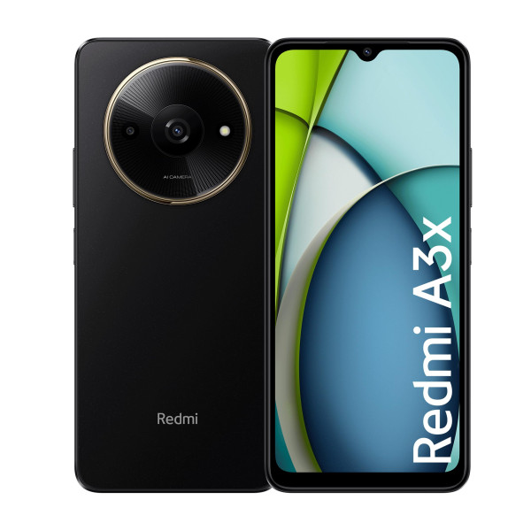 Image of Redmi A3X (Midnight Black, 3GB RAM, 64GB Storage) | Premium Halo Design | 90Hz Display | Powerful Octa Core Processor
