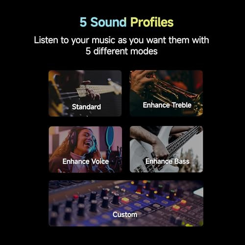 Redmi Buds 5C Bluetooth TWS in Ear Earbuds Up to 40Db Hybrid Noise Cancellation Quad Mic Custom Eq 10Mins Charge for 2Hours Life Up to 36Hrs Playback Gaming TWS Acoustic Black