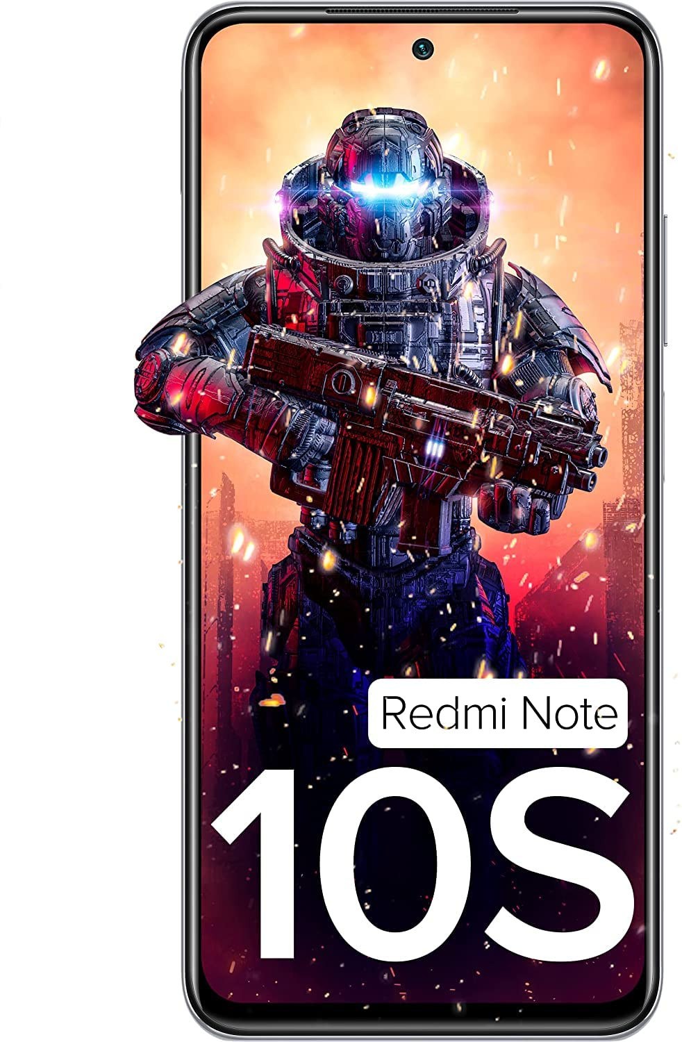 Redmi Note 10S Frost White 6GB RAM 128GB Storage - Super Amoled Display 64 MP Quad Camera 33W Charger Included