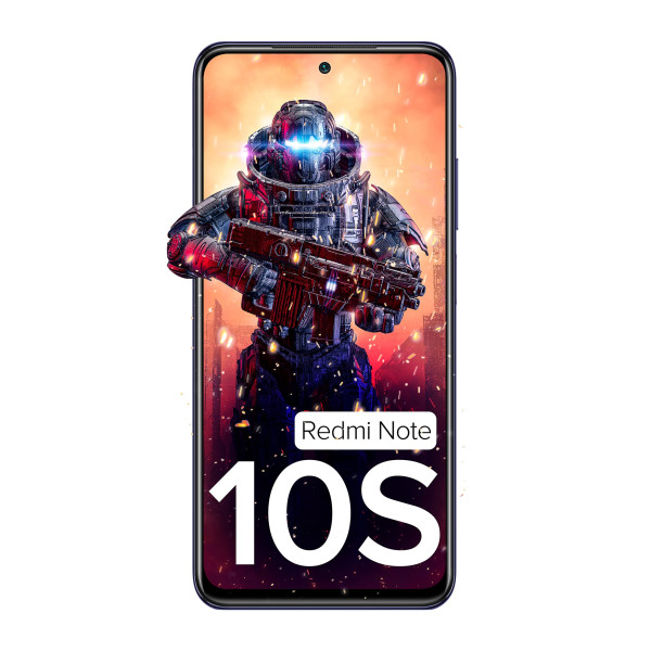 Image of Redmi Note 10S (Frost White, 8GB RAM,128 GB Storage) - Super Amoled Display | 64 MP Quad Camera | Alexa Built in | 33W Charger Included