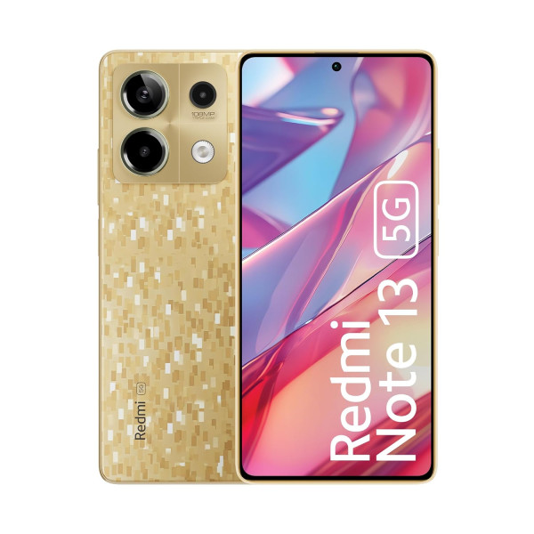 Image of Redmi Note 13 5G (Prism Gold, 6GB RAM, 128GB Storage) Karmalife