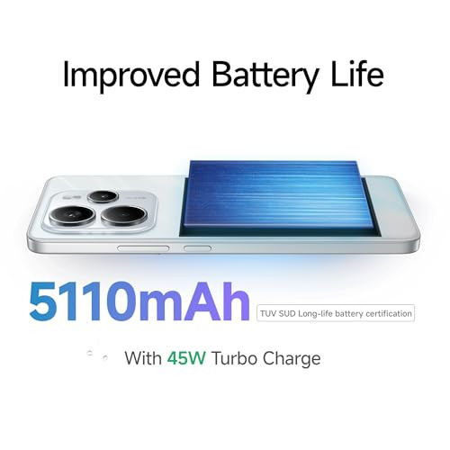 Redmi Note 14 5G Phantom Purple 8GB RAM 256GB Storage Global Debut MTK Dimensity 7025 Ultra 2100 nits Segment Brightest 120Hz AMOLED 50MP Sony LYT 600 OISEIS Triple Camera