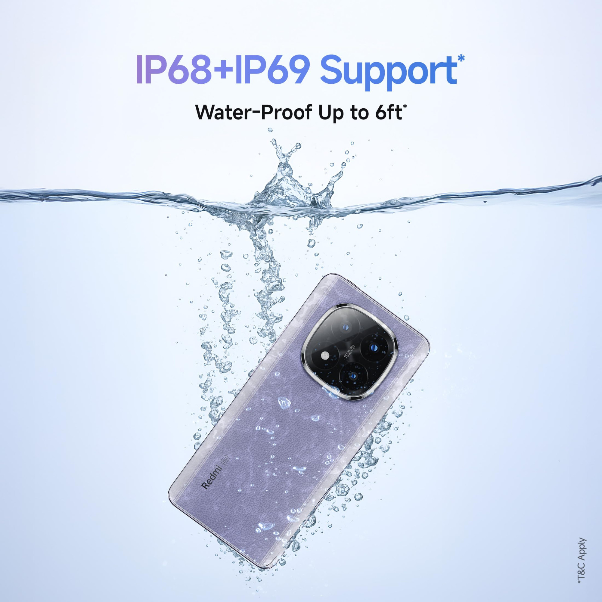 Redmi Note 14 Pro 5G Spectre Blue 8GB RAM 256GB Storage 50 MP Triple Camera with Telephoto  Corning Gorilla Glass Victus 2  IP 68  SD 7s Gen 3