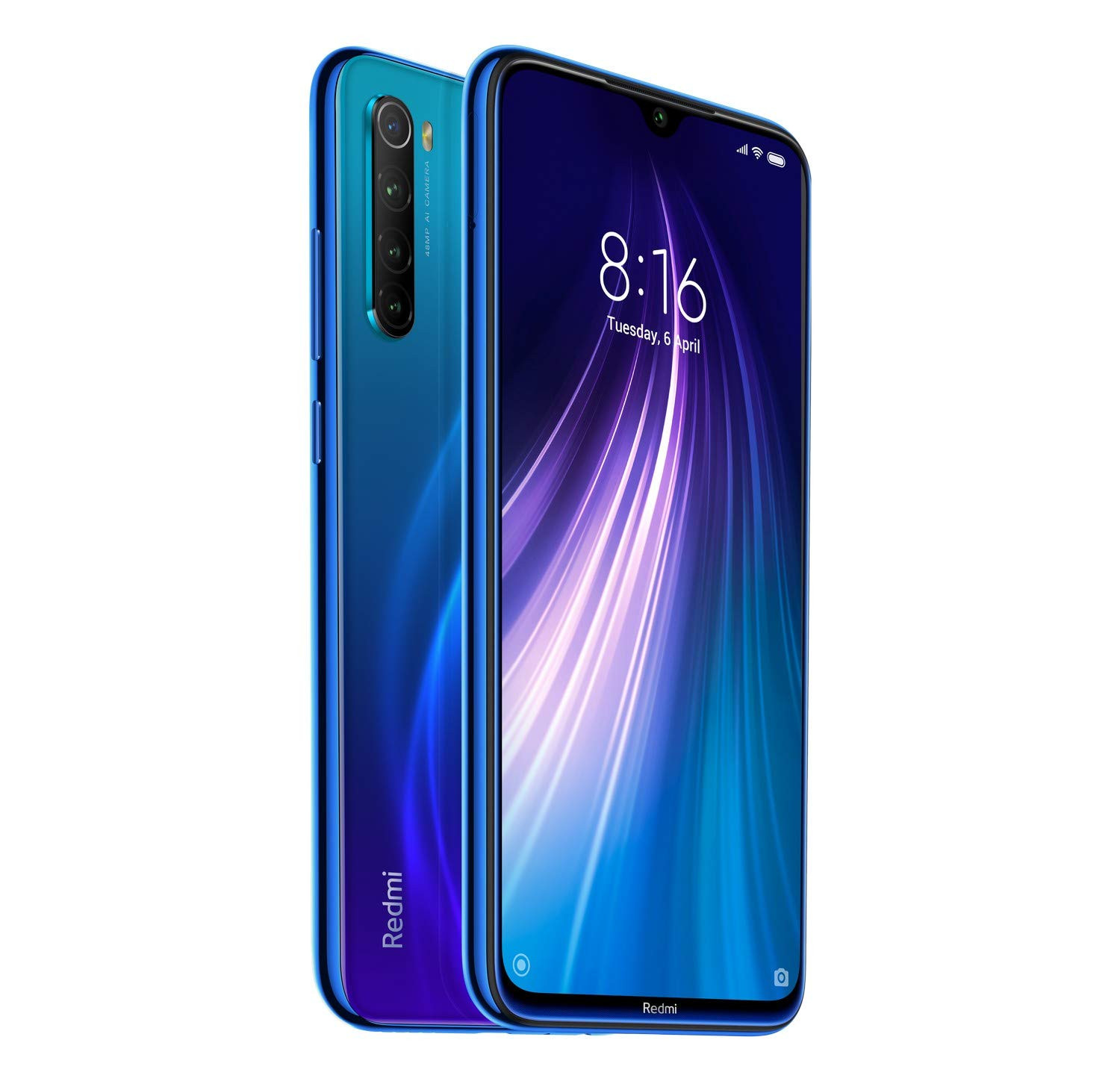 Redmi Note 8 Neptune Blue 4GB RAM 64GB Storage Snapdragon 665 Processor 48 MP Quad Camera