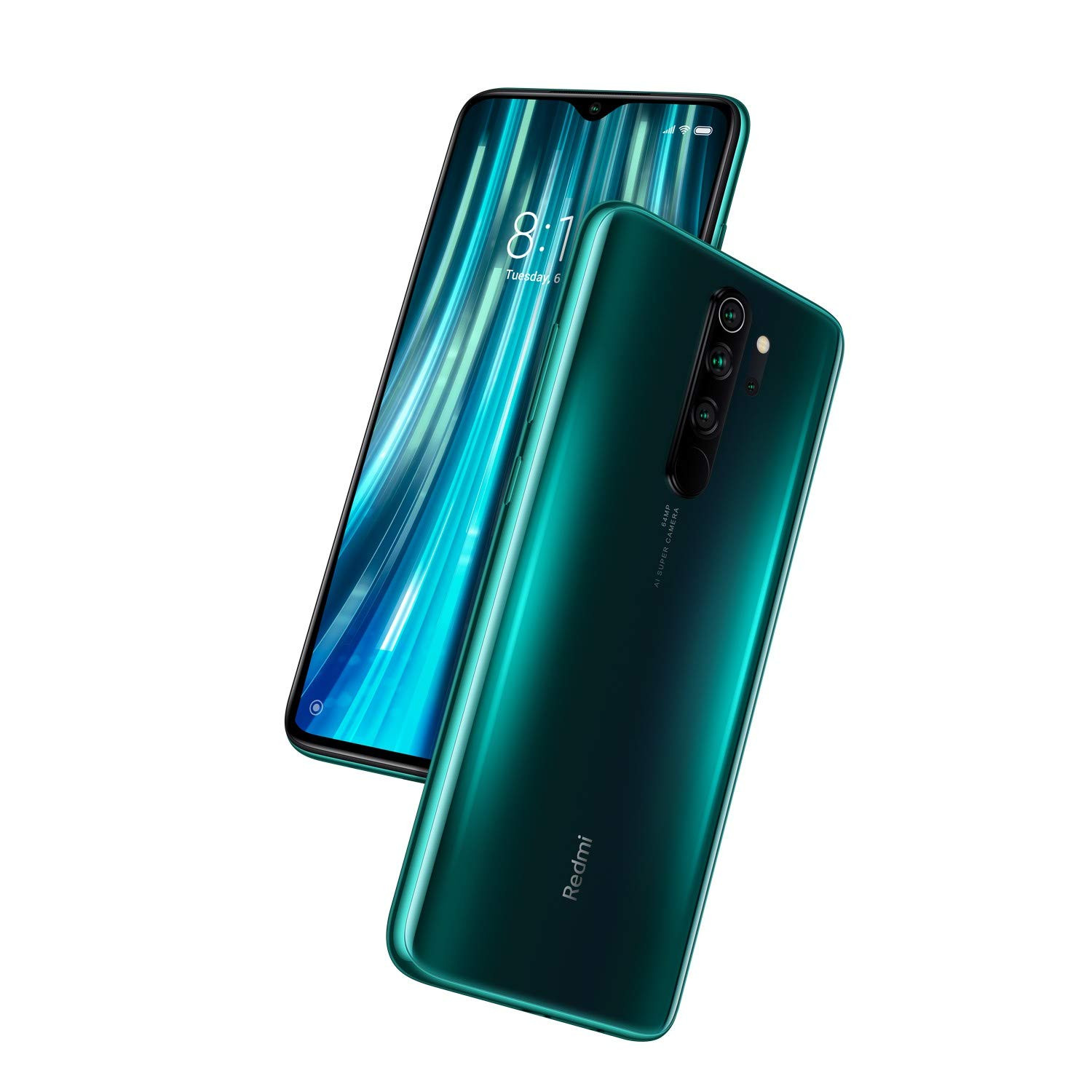 Redmi Note 8 Pro Gamma Green 6GB RAM 128GB Storage with Helio G90T Processor