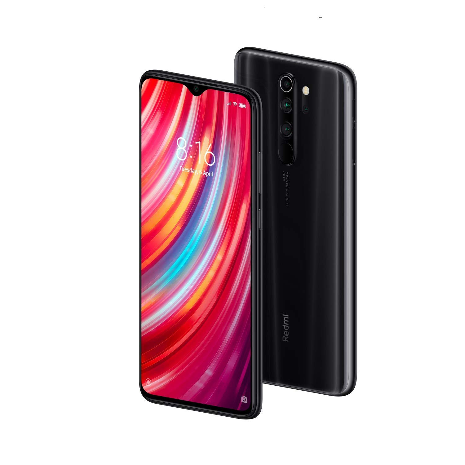 Redmi Note 8 Pro Shadow Black 6GB RAM 128GB Storage with Helio G90T Processor