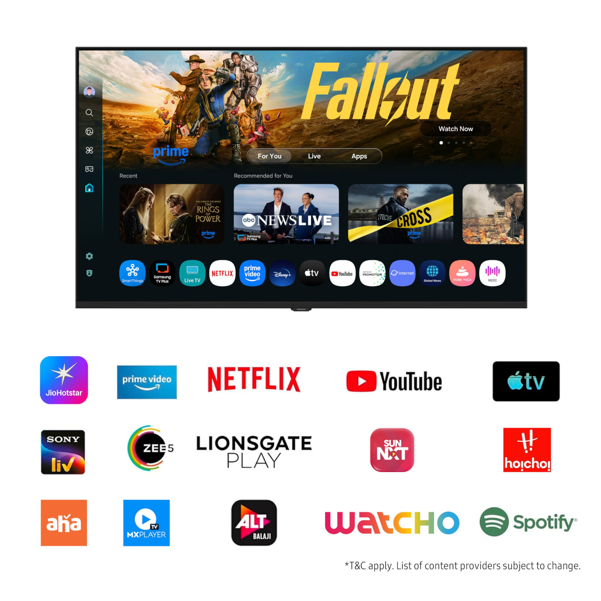 Samsung 108 cm 43 inches FHD Smart LED TV UA43F5550FUXXL