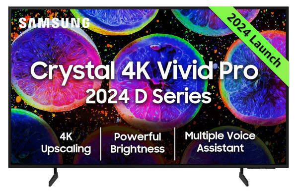 Image of Samsung 138 cm (55 inches) D Series Crystal 4K Vivid Pro Ultra HD Smart LED TV UA55DUE77AKLXL (Black)