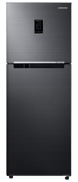 Image of Samsung 301L 2 Star Inverter Frost-Free Convertible 5 In 1 Double Door Refrigerator Appliance (RT34C4522BX/HL,Luxe Black 2023 Model)