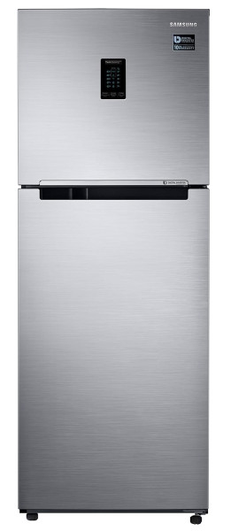 Image of Samsung 301L 2 Star Inverter Frost-Free Convertible 5 In 1 Double Door Refrigerator Appliance (RT34C4522S8/HL,Elegant Inox 2023 Model)