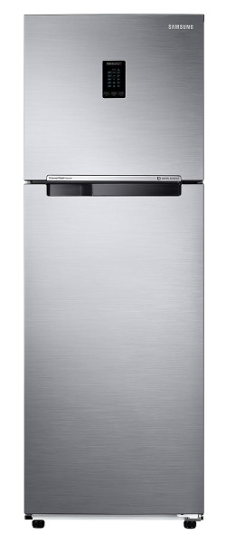 Image of Samsung 322L 2 Star Inverter Frost-Free Convertible 5 In 1 Double Door Refrigerator Appliance (RT37C4522S8/HL,Elegant Inox 2023 Model)