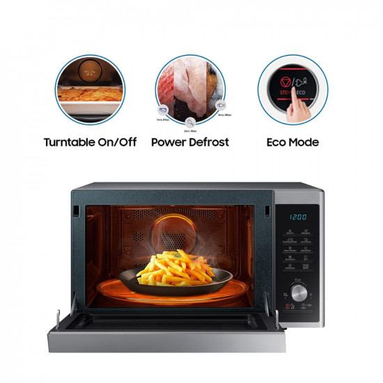 Samsung 32L Slim Fry Convection Microwave Oven with Tandoor and Curd makingMC32A7035CTTL