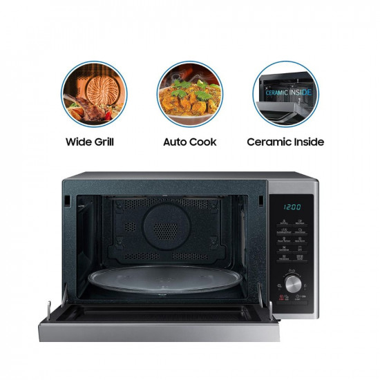 Samsung 32L Slim Fry Convection Microwave Oven with Tandoor and Curd makingMC32A7035CTTL