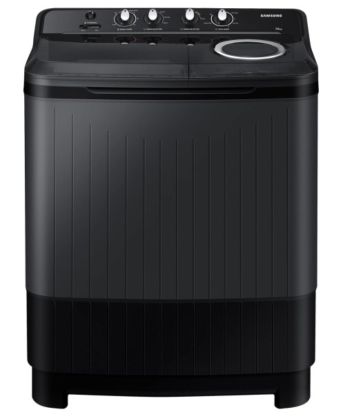 Image of Samsung 7.5 Kg 5 Star Semi Automatic Top Load Washing Machine (WT75B3200GD/TL,DARK GRAY)