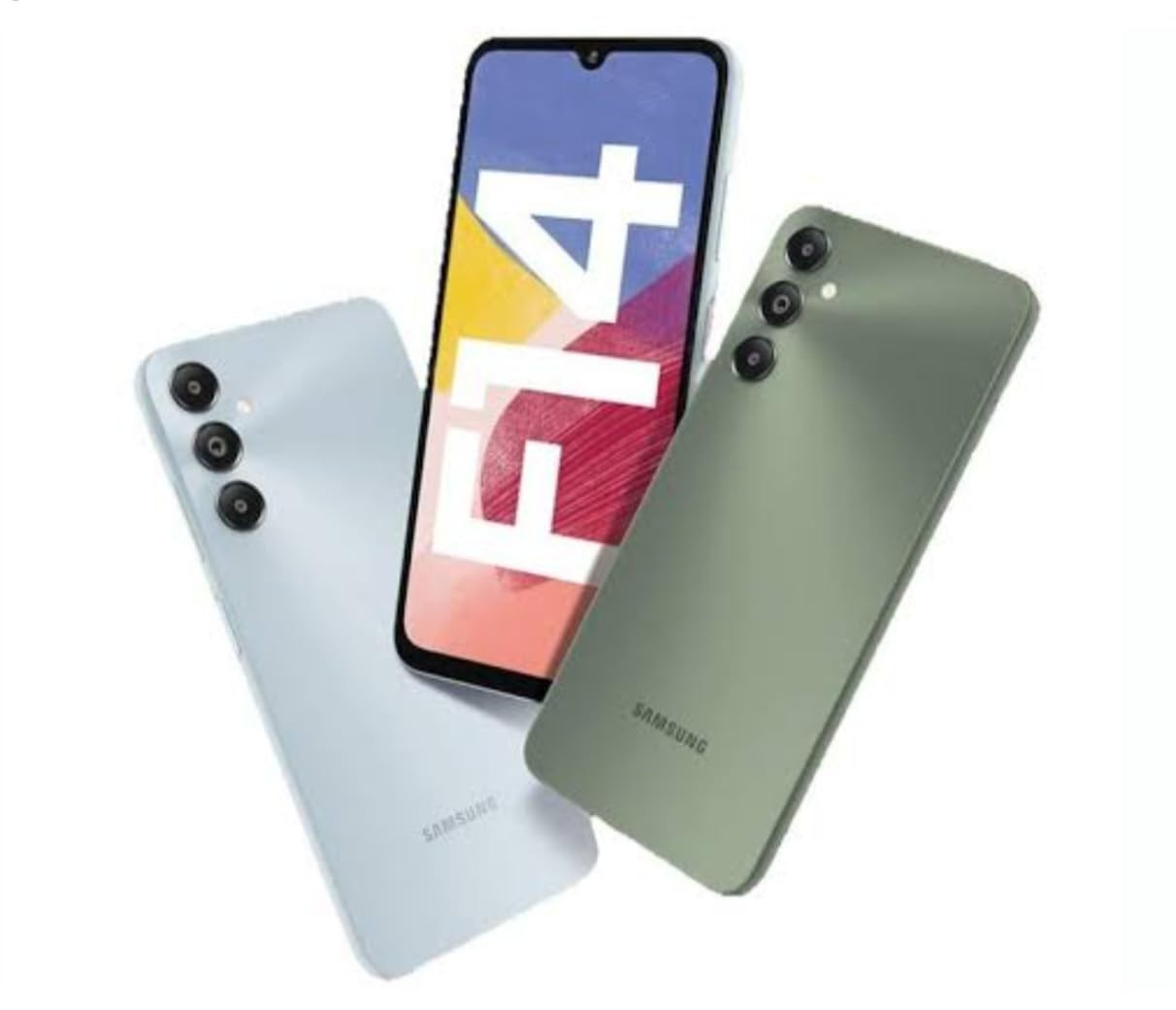 Samsung F14 Moonlight Silver 4gb 64gb