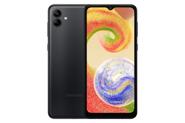 Image of Samsung Galaxy A04 (Black, 4GB, 64GB Storage) | 50 MP Rear Camera | Face Unlock | Upto 8GB RAM with RAM Plus | MediaTek Helio P35 | 5000 mAh Battery