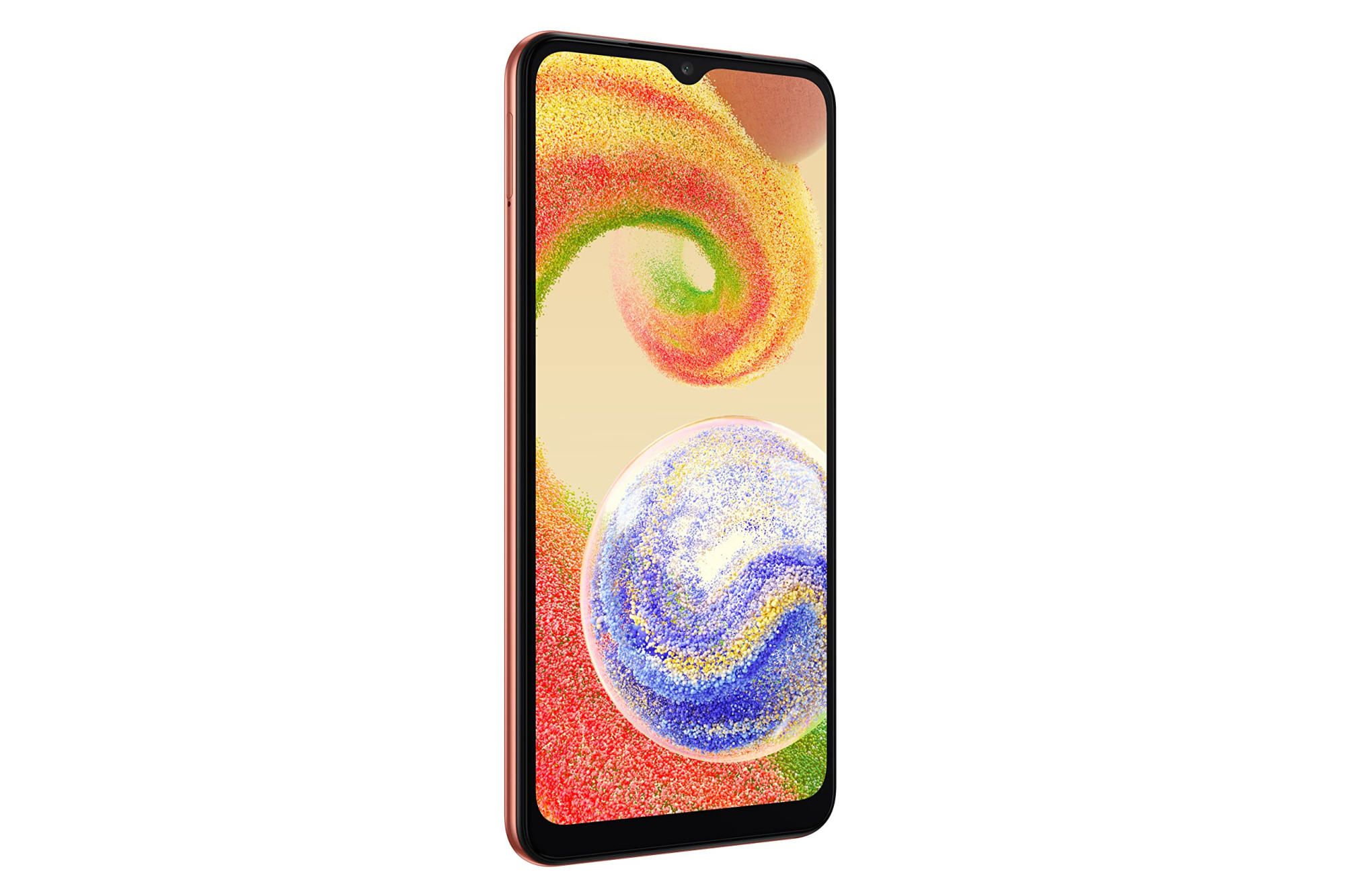 Samsung Galaxy A04 Copper 4GB 128GB Storage 50 MP Rear Camera Face Unlock Upto 8GB RAM with RAM Plus MediaTek Helio P35 5000 mAh Battery