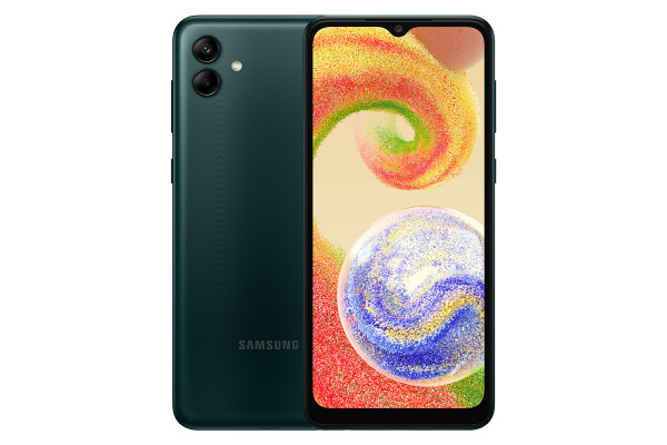 Image of Samsung Galaxy A04 (Green, 4GB, 64GB Storage) | 50 MP Rear Camera | Face Unlock | Upto 8GB RAM with RAM Plus | MediaTek Helio P35 | 5000 mAh Battery