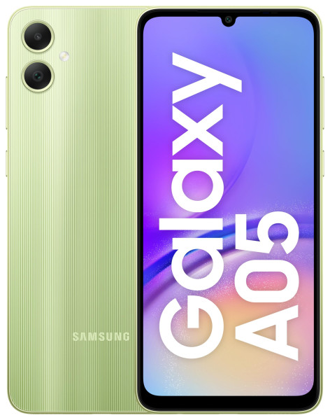 Image of Samsung Galaxy A05 (Light Green, 4GB, 64GB Storage) | 50 MP Main Camera | Upto 8GB RAM with RAM Plus | MediaTek Helio G85 | 5000 mAh Battery