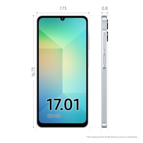 Samsung Galaxy A06 5G Gray 4GB RAM 64GB Storage True 5G with 12 5G Bands 50MP Dual Camera 4 Gen Updates IP54 Voice Focus