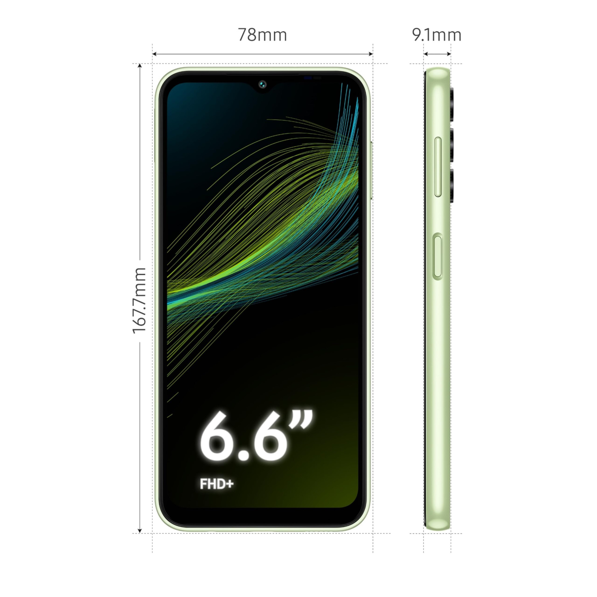 Samsung Galaxy A14 5G Light Green 4GB 64GB Storage  Triple Rear Camera 50 MP Main  Upto 8 GB RAM with RAM Plus  Without Charger