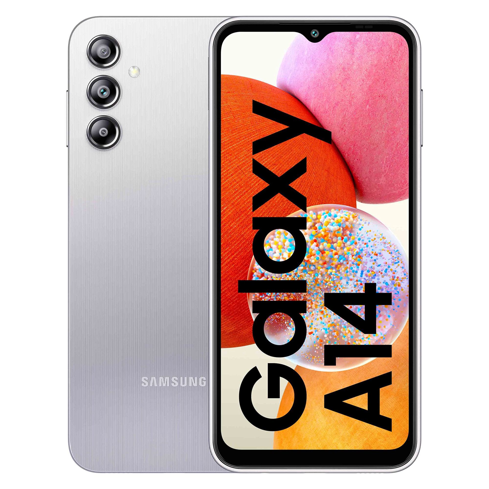 Samsung Galaxy A14 Silver4GB RAM 128GB Storage