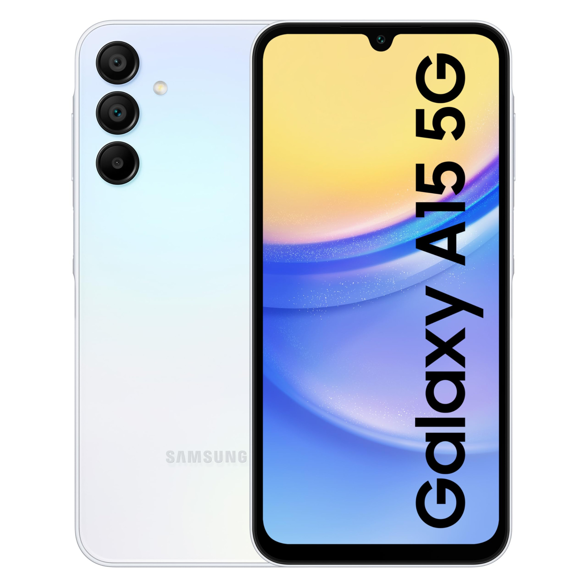 Samsung Galaxy A15 5G Light Blue 8GB 128GB Storage 50 MP Main Camera Android 14 with One UI 60 16GB Expandable RAM MediaTek Dimensity 6100 5000 mAh Battery