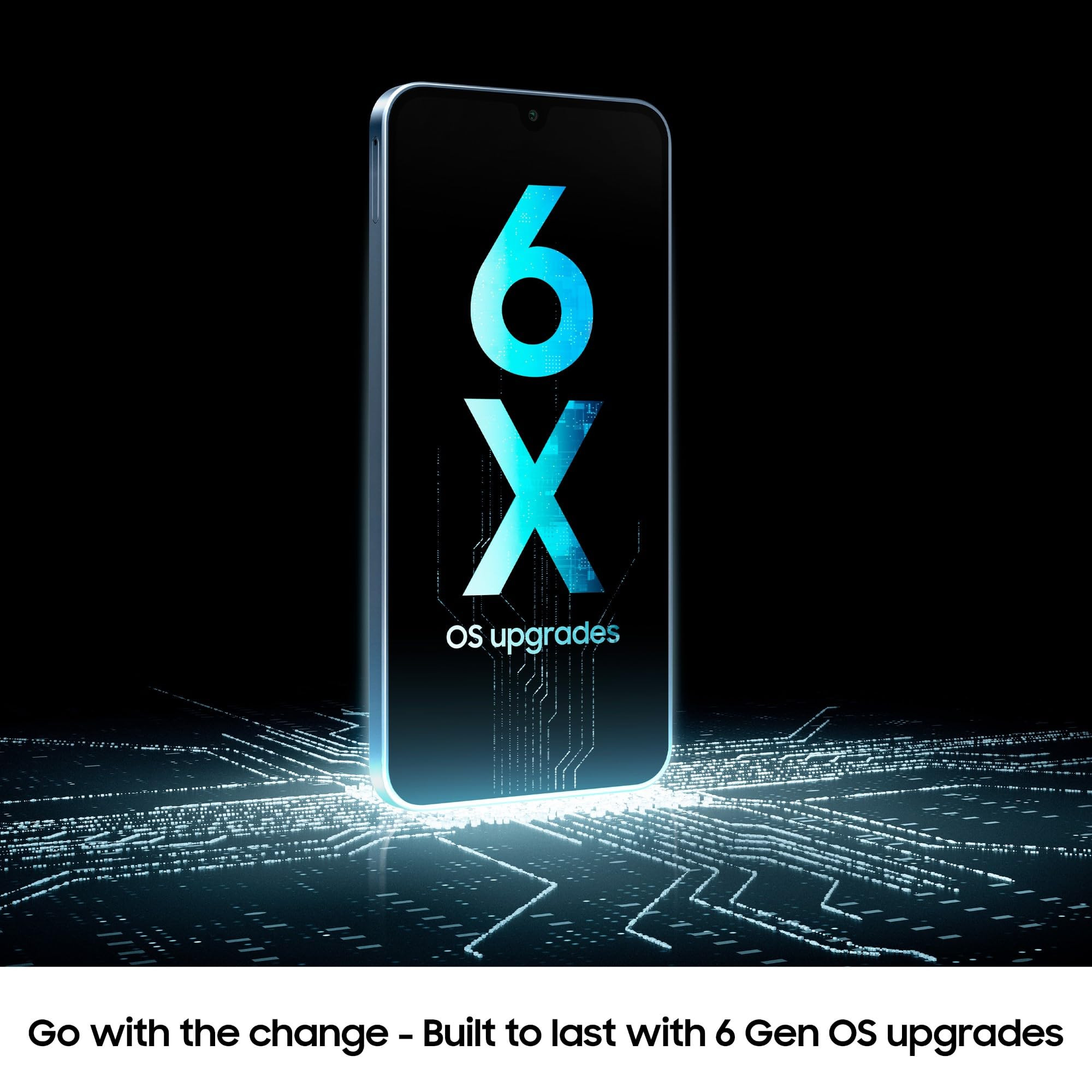 Samsung Galaxy A16 5G Blue Black 8GB RAM 128GB Storage Super AMOLED 50MP Triple Camera with Ultra Wide Lens 6 OS 6 Years Security Updates IP54 Tap Pay 5000mAh