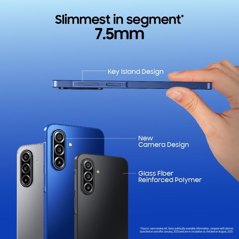 Samsung Galaxy A17 5G Gray 6GB RAM 128GB Storage  50 MP No Shake Camera  Gemini Live  Circle to Search  Super AMOLED  Corning Gorilla Glass Victus  75mm Sleek  AI