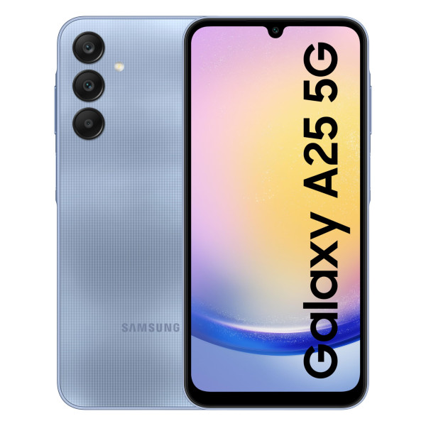 Image of Samsung Galaxy A25 5G (Blue, 8GB, 128GB Storage) | 50 MP Main Camera | Android 14 with One UI 6.0 | 16GB Expandable RAM | Exynos 1280 | 5000 mAh Battery