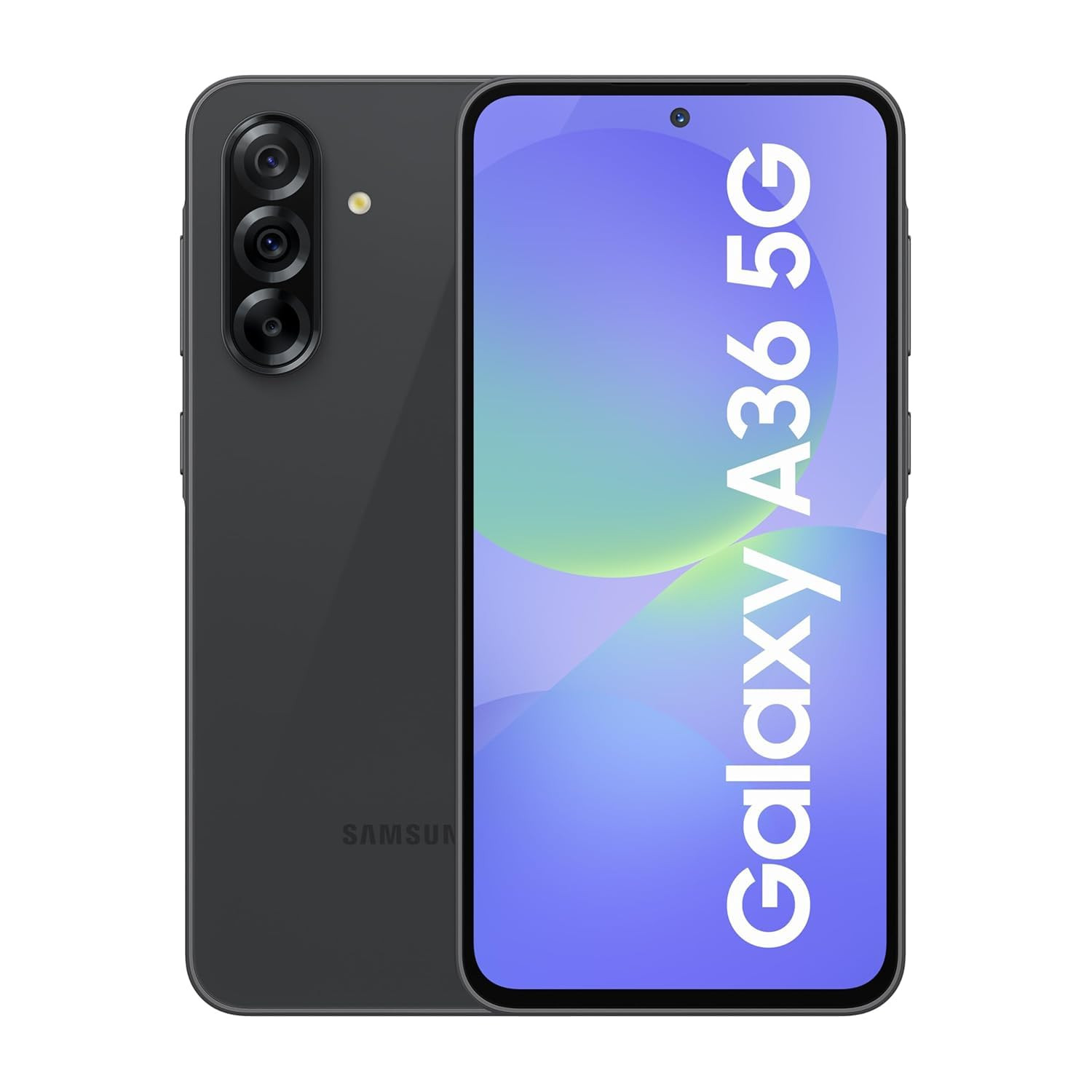 Samsung Galaxy A36 5G Awesome Black 8GB 256GB Gemini Live Awesome Intelligence AI Circle to Search My Filter Object Eraser 4nm Snapdragon Processor Flagship Grade Camera