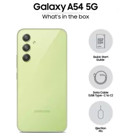 Samsung Galaxy A54 5G Awesome Lime 8GB 256GB Storage Without Offer