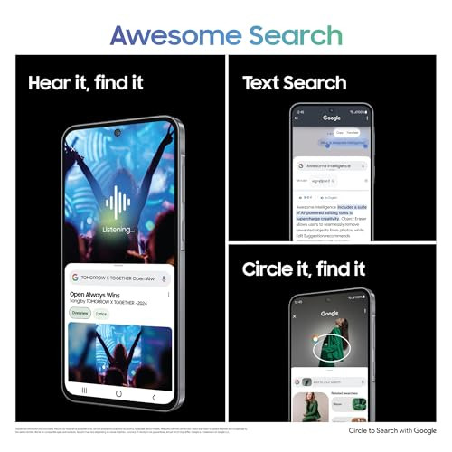 Samsung Galaxy A56 5G Awesome Graphite 12GB 256GB Awesome Intelligence Circle to Search Intelligent Editing Awesome 6 OS 6 Years Security Updates IP67
