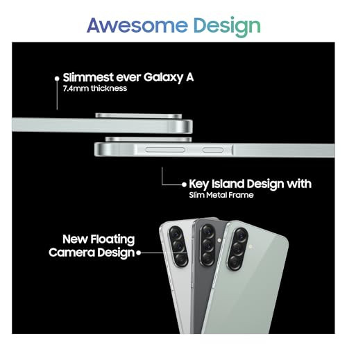 Samsung Galaxy A56 5G Awesome Graphite 12GB 256GB Awesome Intelligence Circle to Search Intelligent Editing Awesome 6 OS 6 Years Security Updates IP67