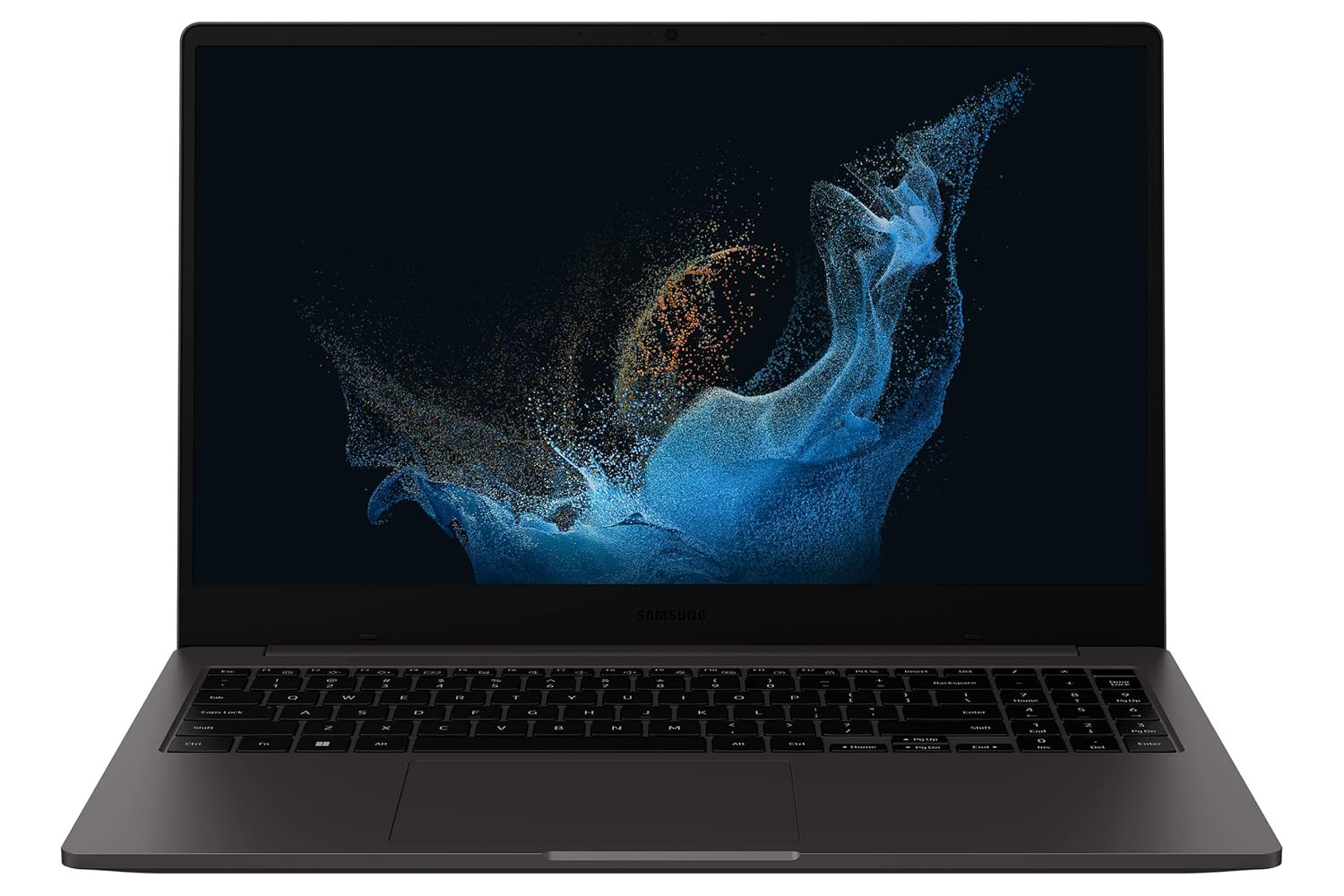 Samsung Galaxy Book2 NP550 Intel 12th Gen core i5 396cm 156 FHD Thin Light Laptop 8 GB512 GBWindows 11MS OfficeBacklit KeyboardFinger Print ReaderGraphite18Kg NP550XED-KA1IN