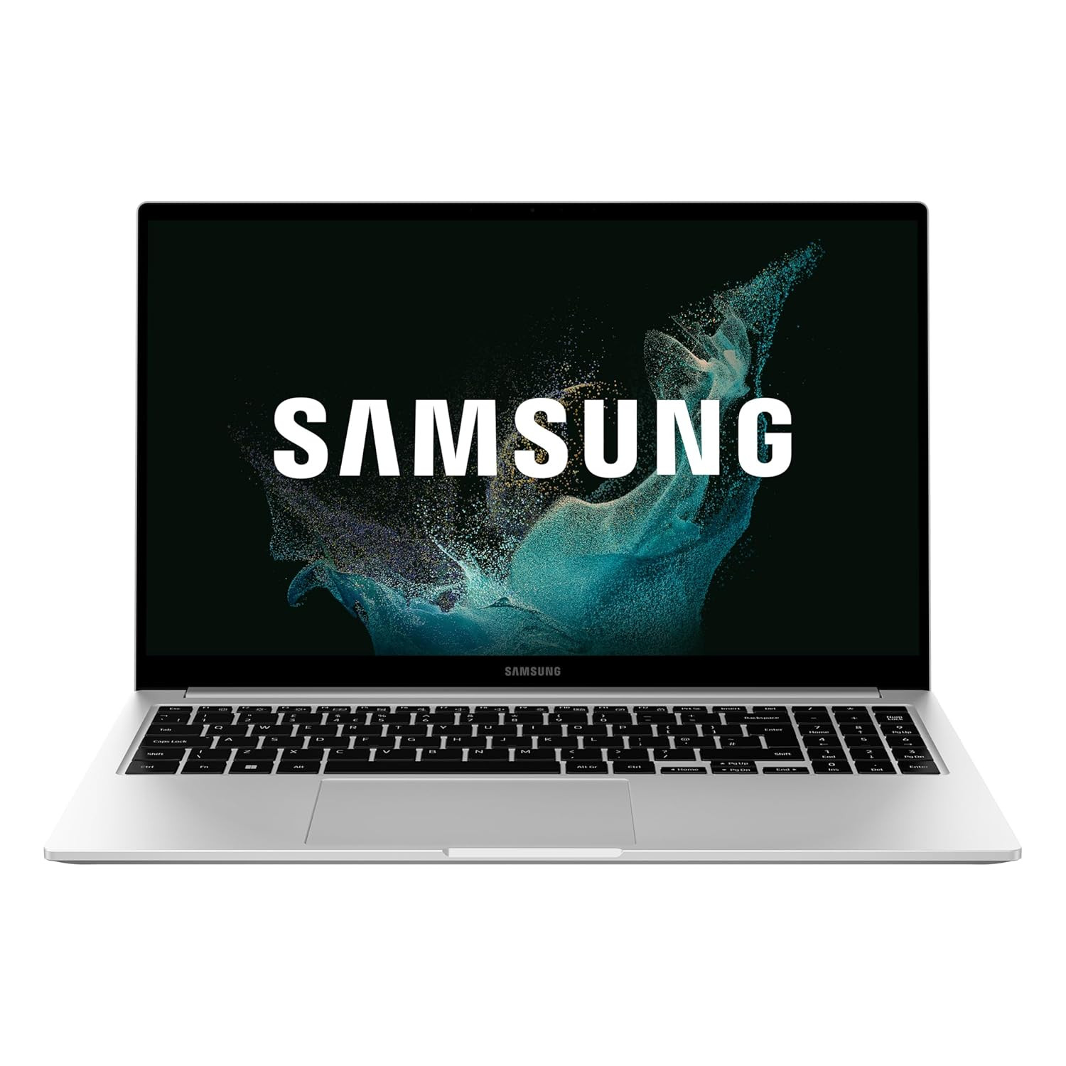 Samsung Galaxy Book2 NP750 Intel 12th Gen core i7 396cm 156 FHD Thin Light Laptop 16 GB512 GBWindows 11MS OfficeBacklit KeyboardFingerprint ReaderSilver155Kg NP750XED-KC2IN