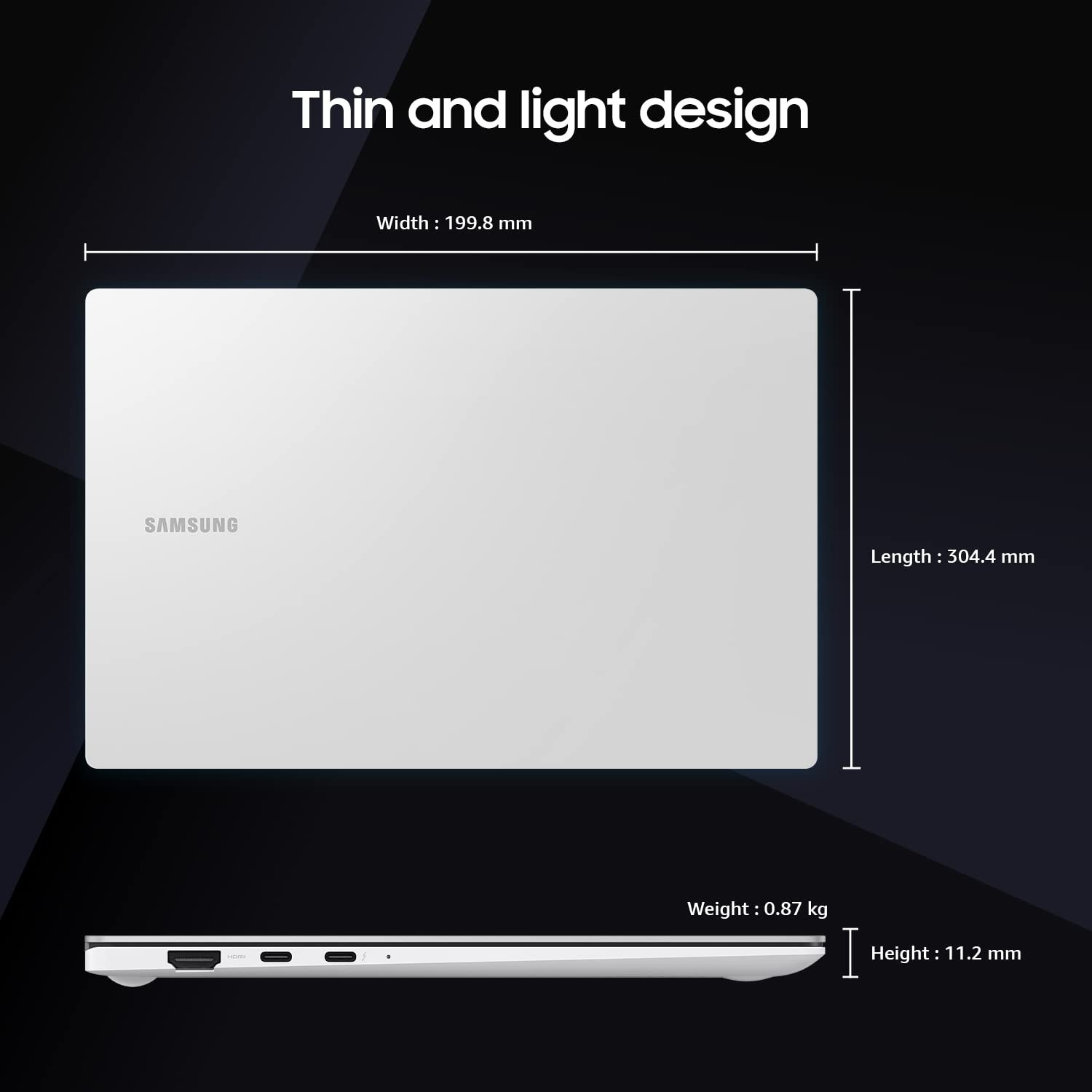 Samsung Galaxy Book2 Pro Intel 12th Gen i7 EvoTM 3378cm 133 AMOLED Thin Light Laptop 16 GB512 GB SSDWindows 11MS OfficeBacklit KBFingerprint SensorSilver087Kg NP930XED-KB2IN