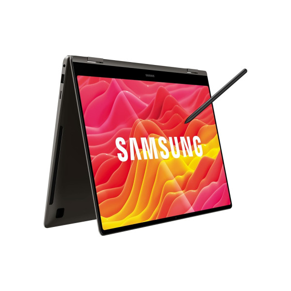 Image of Samsung Galaxy Book3 Pro 360 Intel 13th Gen i7 EvoTM 40.62cm(16") Touchscreen 2-in-1 3K Display, 120Hz, Thin &amp; Light Laptop(16 GB/1 TB SSD/Windows 11/MS Office/S-Pen/Graphite/1.6Kg), NP960QFG-KA3IN