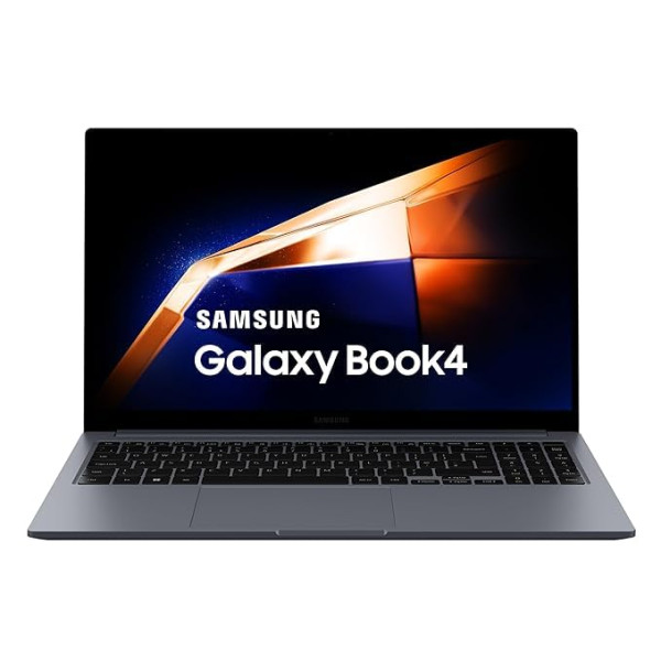 Image of Samsung Galaxy Book4 (Gray, 8GB RAM, 512GB SSD) | 15.6" Full HD Screen | Intel Core i3 | Windows 11 Pro