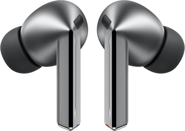 Image of SAMSUNG Galaxy Buds 3 Pro AI True Wireless Bluetooth Earbuds, Noise Cancelling, Sound Optimization, Real-Time Interpreter, Redesigned Comfort Fit Latin American Version (Silver)