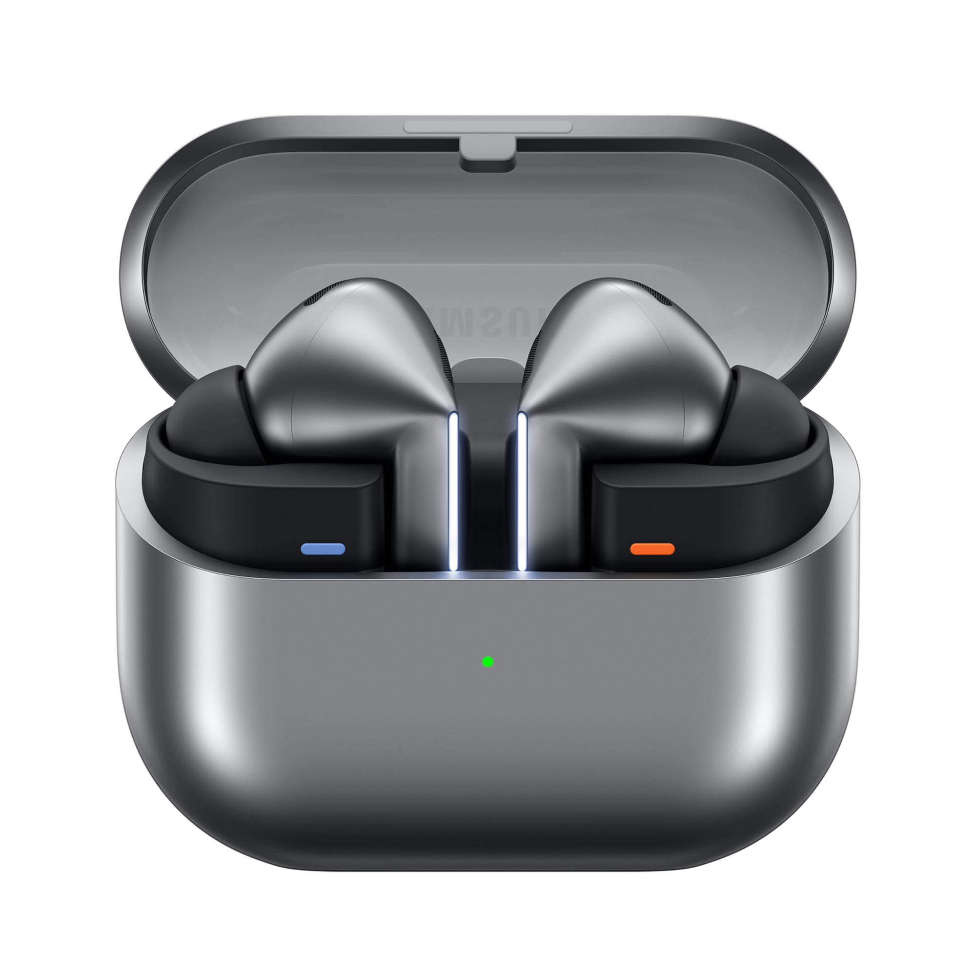 Samsung Galaxy Buds 3 Pro Silver with Galaxy AI Adaptive ANC Real-time Interpreter 24-bit Hi-Fi Audio Up to 37H Battery IP57