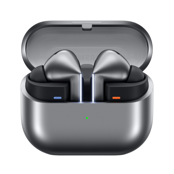 Image of Samsung Galaxy Buds 3 Pro (Silver) with Galaxy AI | Adaptive ANC | Real-time Interpreter | 24-bit Hi-Fi Audio | Up to 37H Battery | IP57