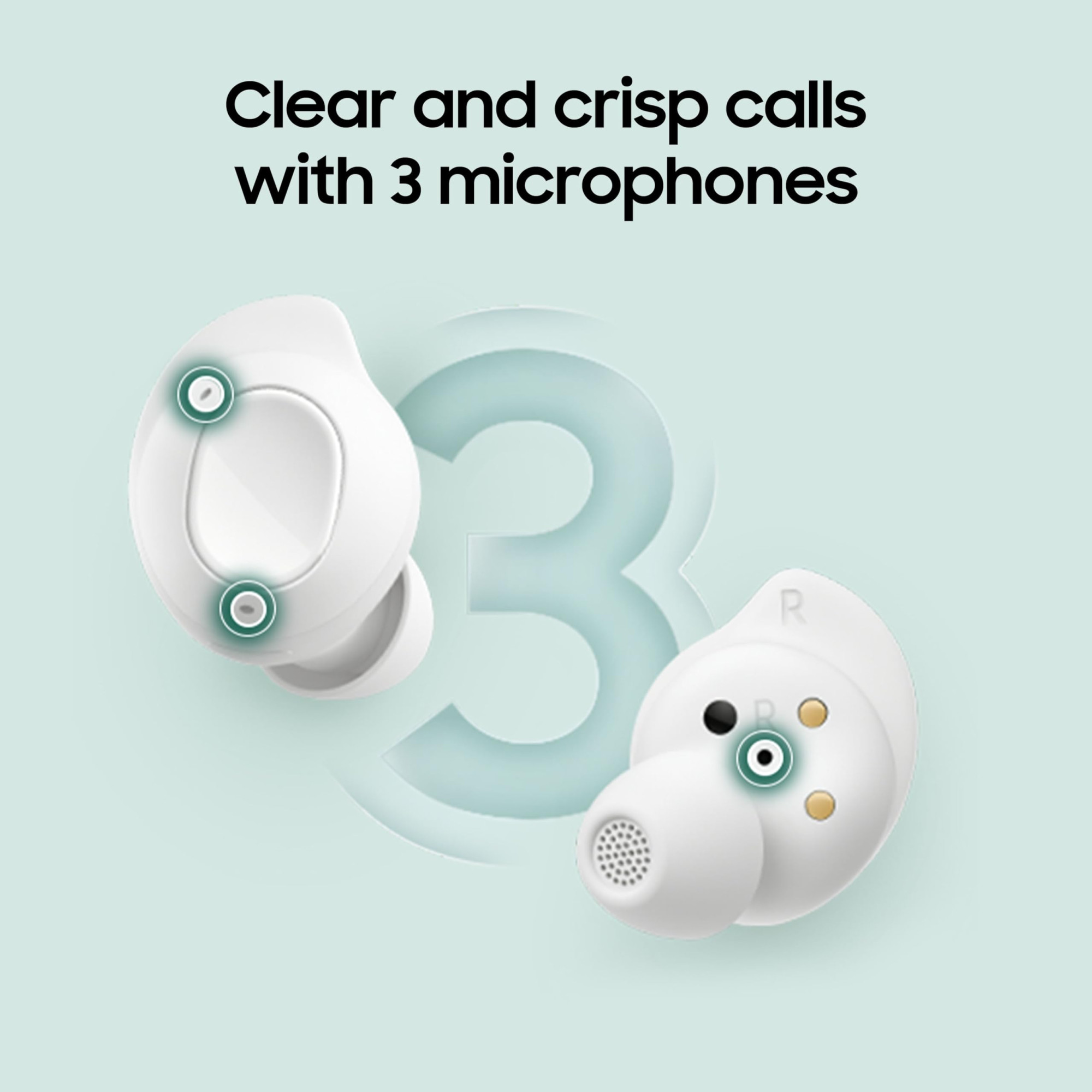 Samsung Galaxy Buds FE Graphite Powerful Active Noise Cancellation Enriched Bass Sound Ergonomic Design 30-Hour Battery Life