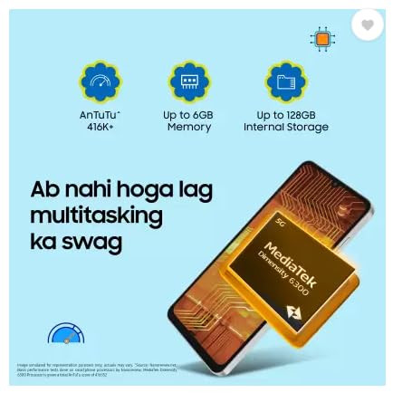 Samsung Galaxy F06 5G Bahama Blue 4GB 128GB