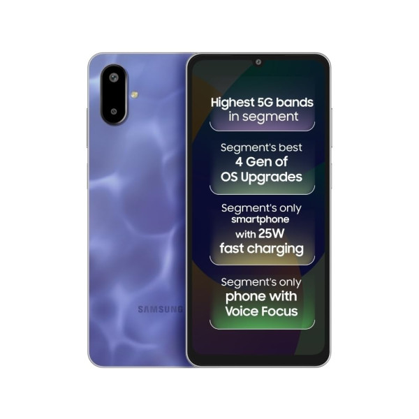 Image of Samsung Galaxy F06 5G (Lit Violet, 64 GB) (4 GB RAM)