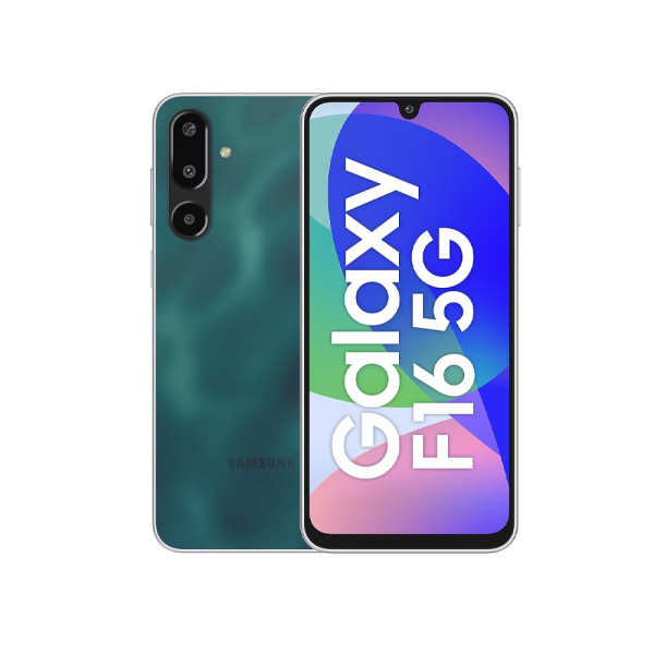Image of Samsung Galaxy F16 5G, Glam Green (6GB, 128GB)