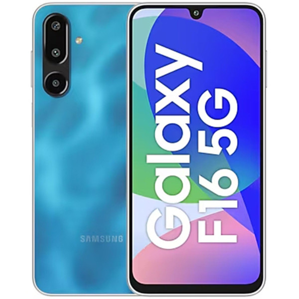 Image of Samsung Galaxy F16 5G, Vibing Blue (6GB, 128GB)