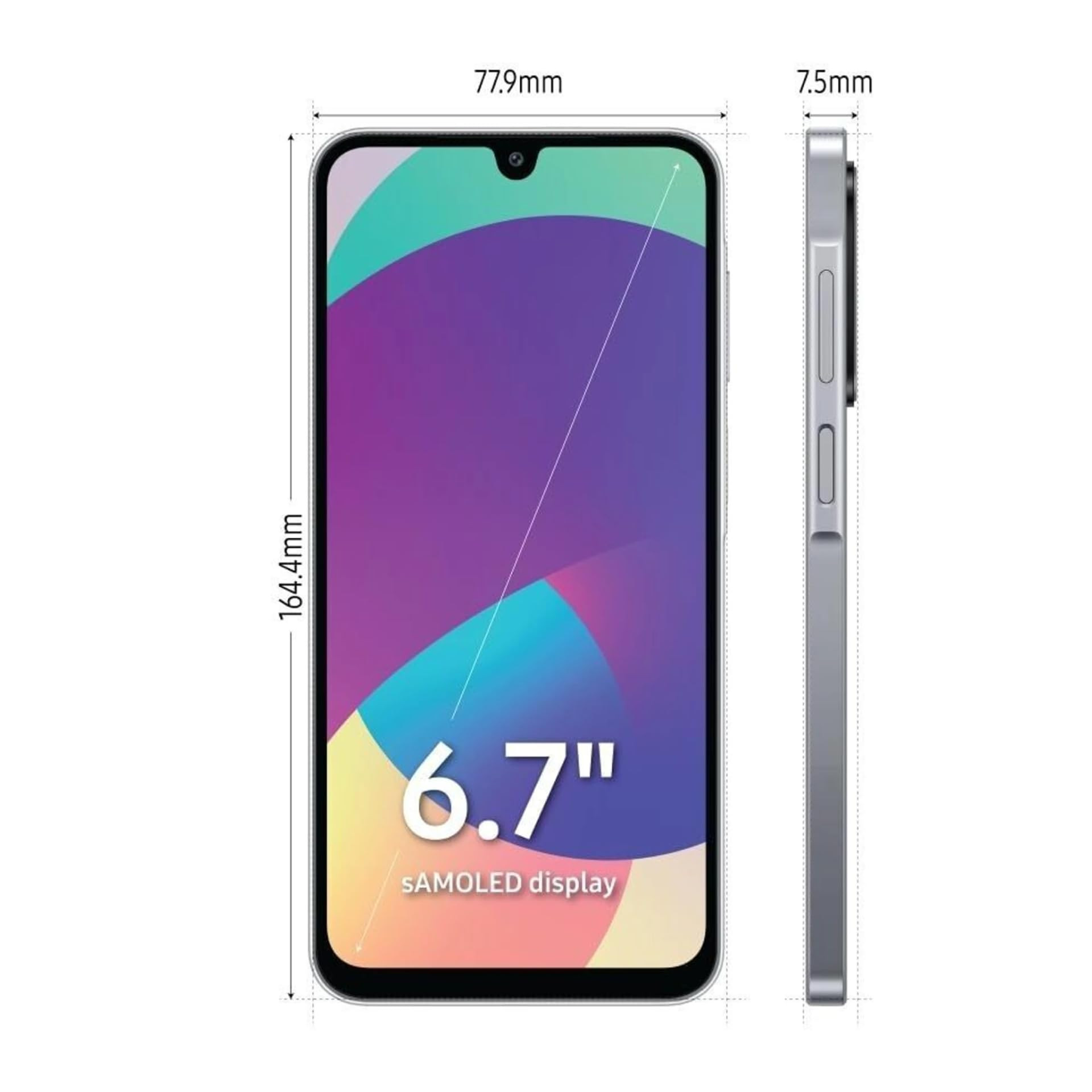 Samsung Galaxy F17 5G Violet Pop 4GB 128GB